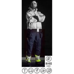 Werkbroek L.BRADOR Stretch Lang HI VIS - Maat 50 -ESSCHERT DESIGN Winkel 1568885328 3 600