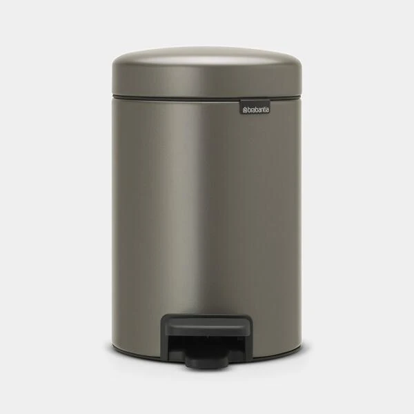 Pedaalemmer NewIcon BRABANTIA - 3 Liter Platinum 1 Pedaalemmer NewIcon BRABANTIA - 3 Liter Platinum