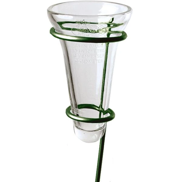 ESSCHERT DESIGN Regenmeter Met Grondpin - Groen 1 ESSCHERT DESIGN Regenmeter Met Grondpin - Groen