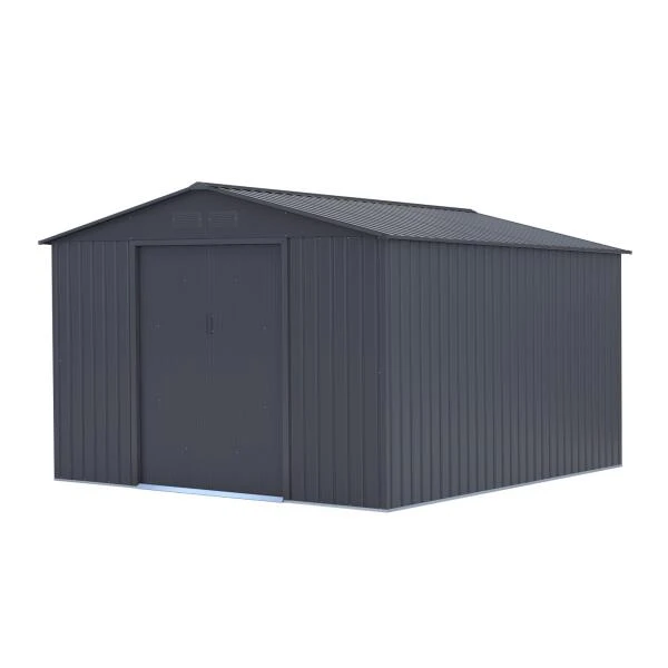 Sinolily Archer E Tuinhuis Met Dubbele Schuifdeur - 8,84 M² - Antraciet 1 Sinolily Archer E Tuinhuis Met Dubbele Schuifdeur - 8,84 M² - Antraciet