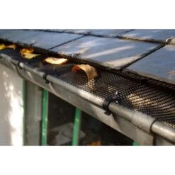 ESSCHERT DESIGN Winkel 7 Dakgoot Beschermingsrooster 0,17 × 6 M