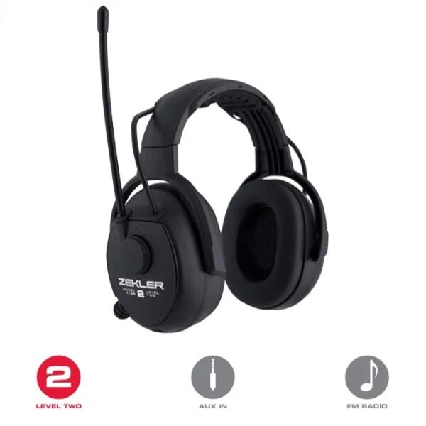 Gehoorbescherming ZEKLER 412R - Met Radio 2 Gehoorbescherming ZEKLER 412R - Met Radio - Afbeelding 2