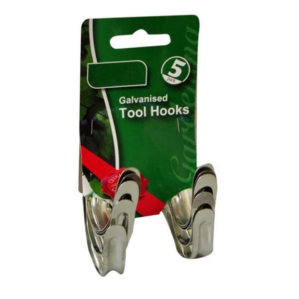 Haken Gegalvaniseerd - Set Van 5 Stuks 3 Haken Gegalvaniseerd - Set Van 5 Stuks - Afbeelding 3