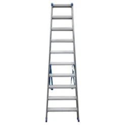 Dubbele Trapladder Sparta DUO 2 × 10 Treden 6 Dubbele Trapladder Sparta DUO 2 × 10 Treden -ESSCHERT DESIGN Winkel inddubbele trapladder sparta duo 2x10tr 1603373205 600