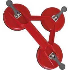 Krachtige Drievoudige Zuignap