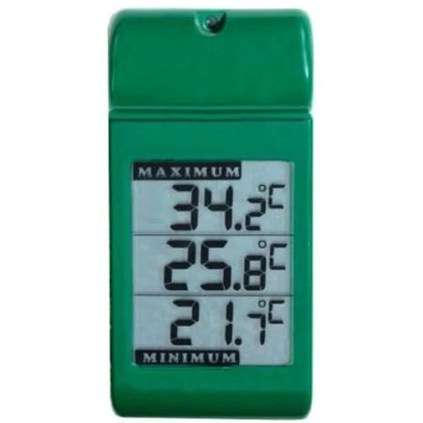 Digitale Muurthermometer Min/Max. 1 Digitale Muurthermometer Min/Max.