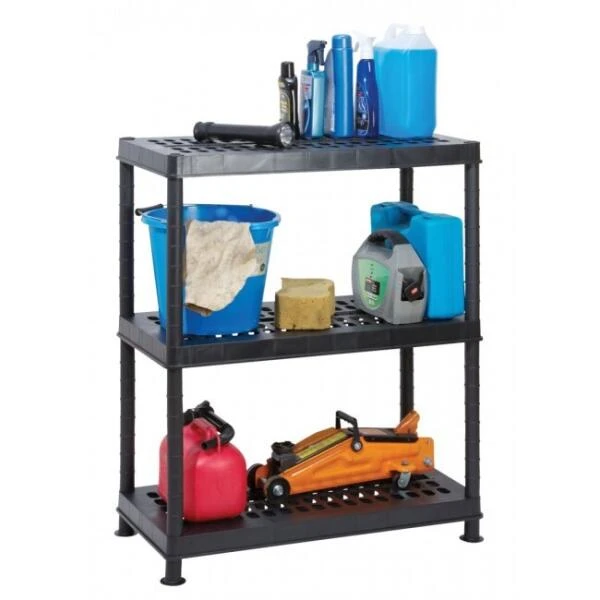 Opbergrek Geventileerd Zwart - 3 Units 1 Opbergrek Geventileerd Zwart - 3 Units