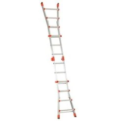 Telescopische Ladder Goliath 4 × 5 Treden -ESSCHERT DESIGN Winkel telescopische ladder goliath 4x5 1603458907 600
