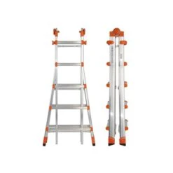 Telescopische Ladder Goliath 4 × 6 Treden -ESSCHERT DESIGN Winkel telescopische ladder goliath 4x6 1603636251 600