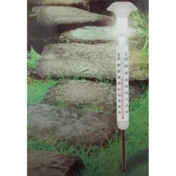 Thermometer Met Solar Lamp 5 Thermometer Met Solar Lamp -ESSCHERT DESIGN Winkel thermometer solar lamp 1563189762 2 600