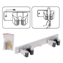Kapstok Met 2 Stokklemmen