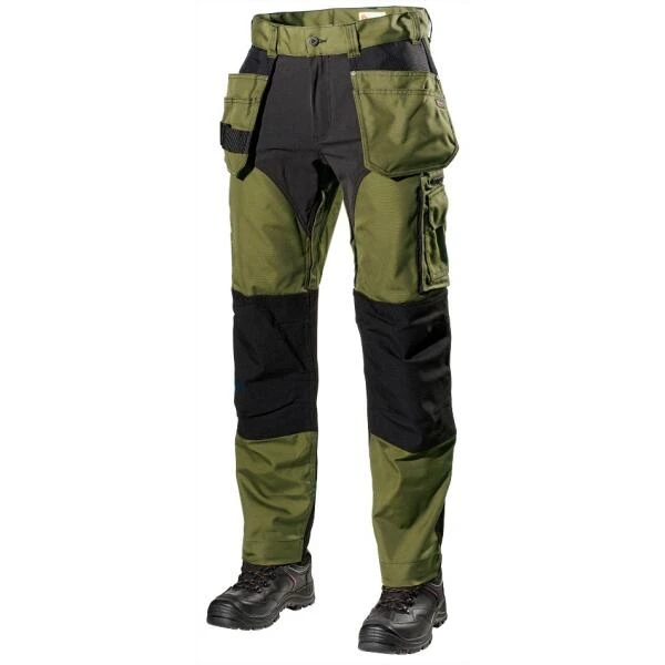 Werkbroek Stretch Heavy Duty Groen - Maat 46 1 Werkbroek Stretch Heavy Duty Groen - Maat 46