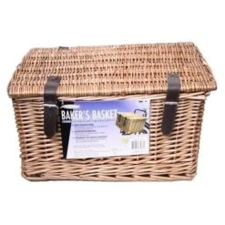 Wilgentenen Fietsmand - Bakkersmand 45 × 30 × 25 Cm -ESSCHERT DESIGN Winkel wilgentenen fietsmand 1484056942 3 600